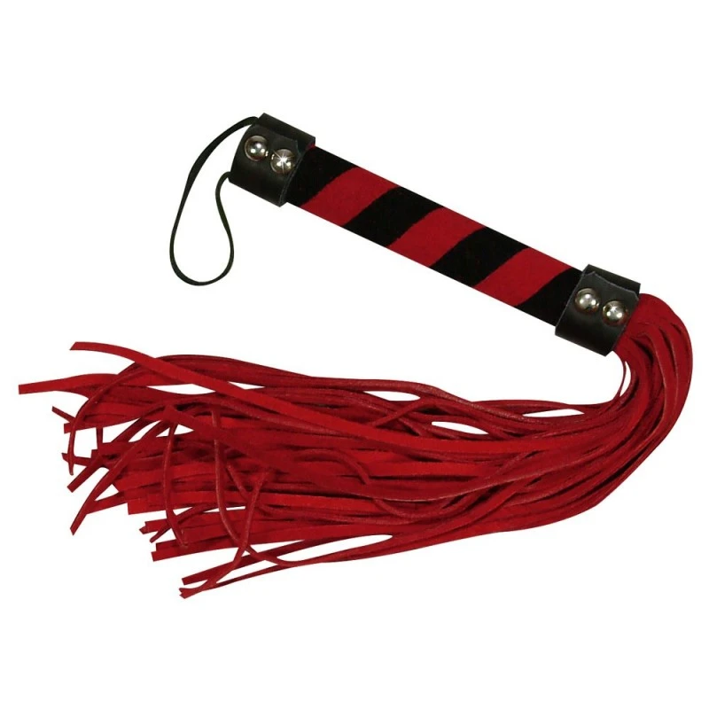 Bad Kitty Mini Martinet Velours Rouge – Image 2