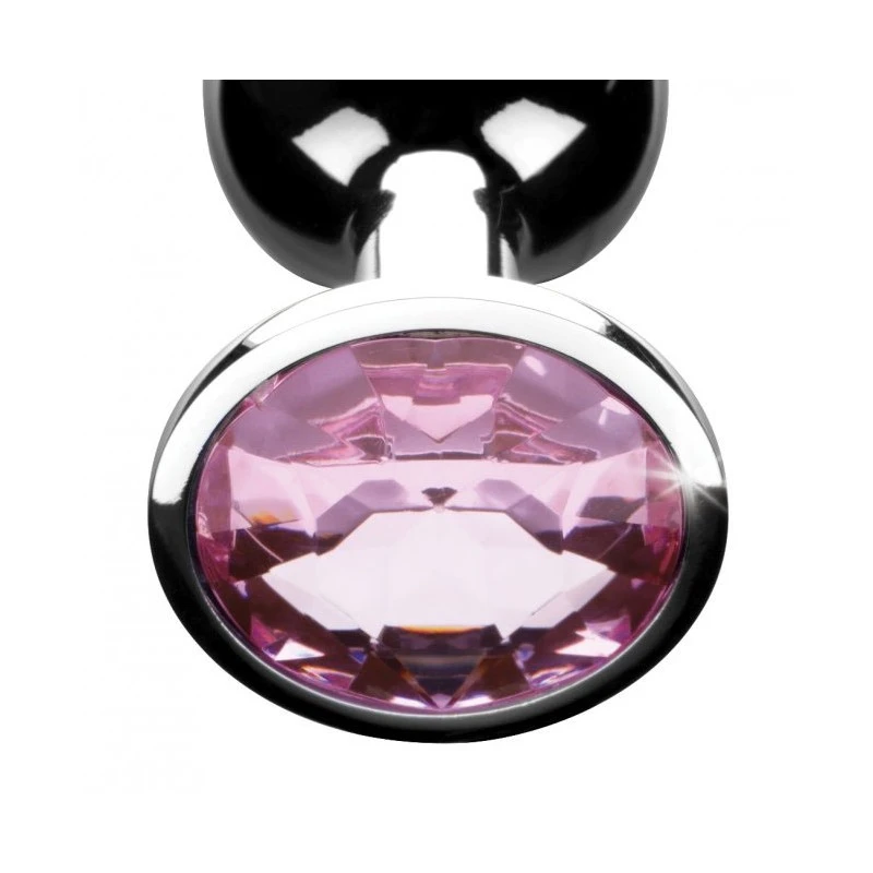 Booty Sparks Plug Anal Bijou Cristal Rose S – Image 3