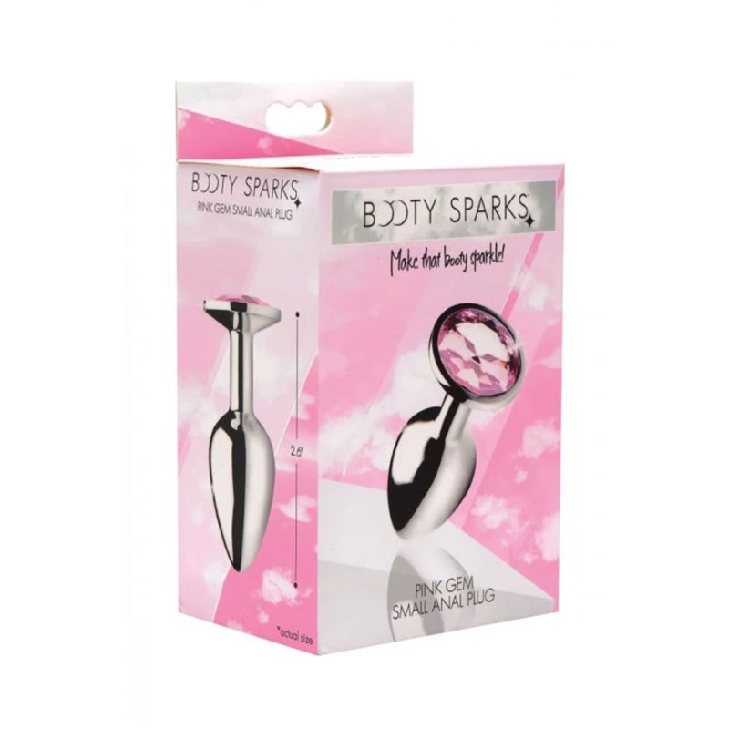 Booty Sparks Plug Anal Bijou Cristal Rose S – Image 4