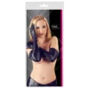 Cottelli Collection Gants Longs Fetish Wetlook Noirs