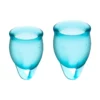 Coupes Menstruelles Satisfyer Feel Confident Bleu Clair