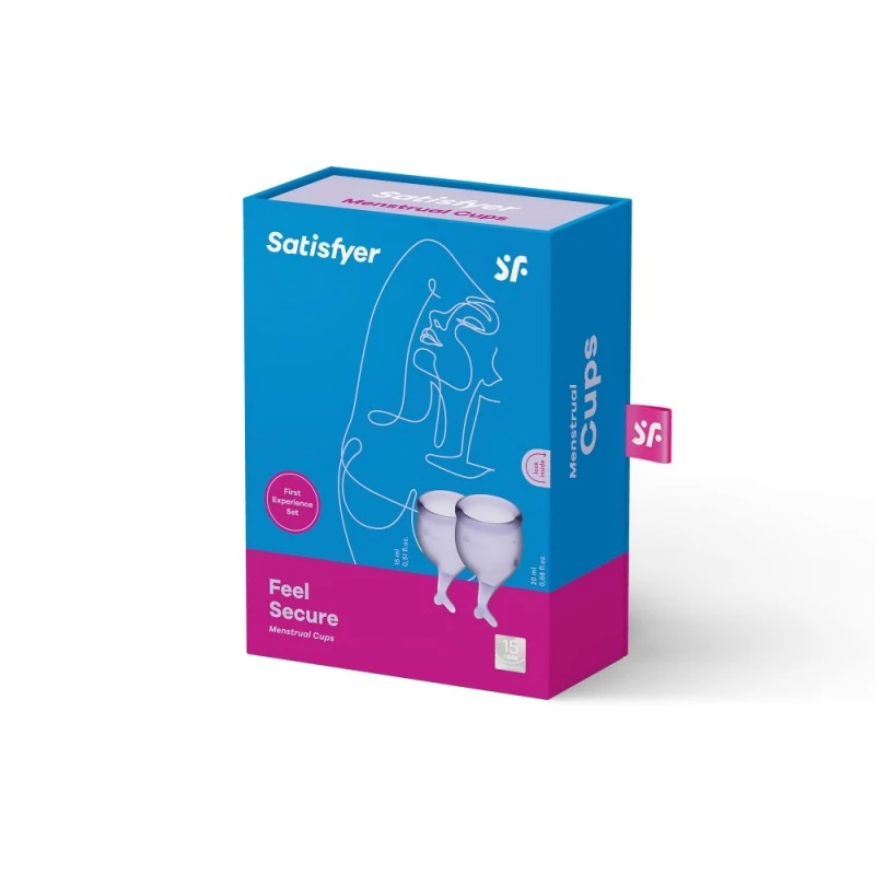 Coupes Menstruelles Satisfyer Feel Secure Violette – Image 3