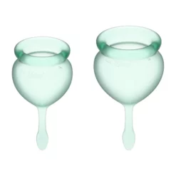 Coupes Menstruelles Satisfyer Feel Good Vert Clair