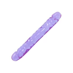 Doc Johnson Double Dong 30 Cm Crystal Jellies Violet