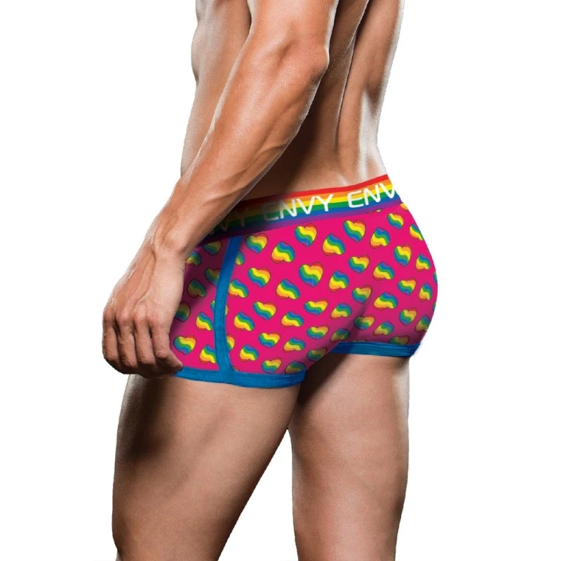 Envy Boxer Rainbow Hearts Arc-en-ciel – Image 2