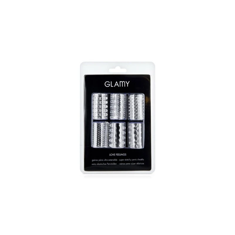 GLAMY Kit De 6 Manchons à Pénis Love Feelings – Image 2