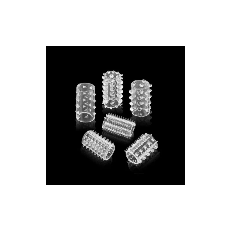 GLAMY Kit De 6 Manchons à Pénis Love Feelings