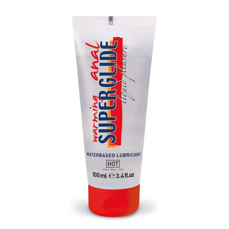 HOT Lubrifiant Anal Chauffant Eau SuperGlide Warming Anal