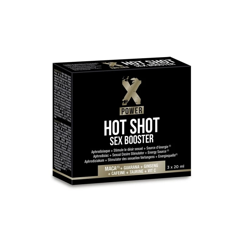 Labophyto Pack De 3 Shots Aphrodisiaques Hot Shot Sex Booster