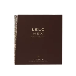 LELO Préservatifs Hex Respect XL Boîte De 36