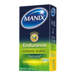 Manix Préservatifs Retardant Endurance Boîte De 14