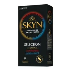 Manix Préservatifs Skyn Sélection Boîte De 9