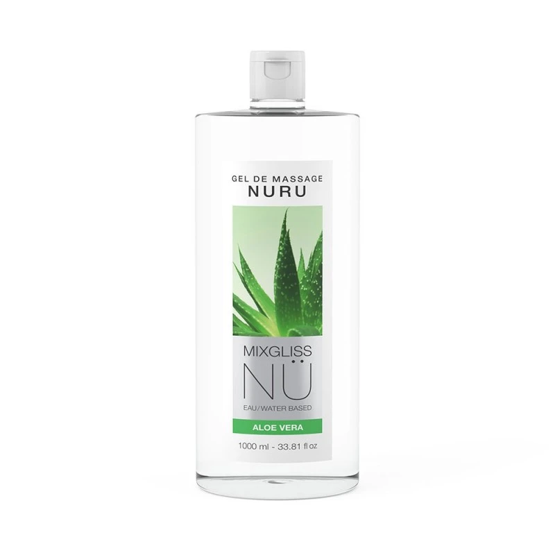 Mixgliss Gel De Massage Nuru NĂ 1L Aloe Vera