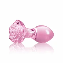 Nsnovelties Plug Anal En Verre Crystal Rose