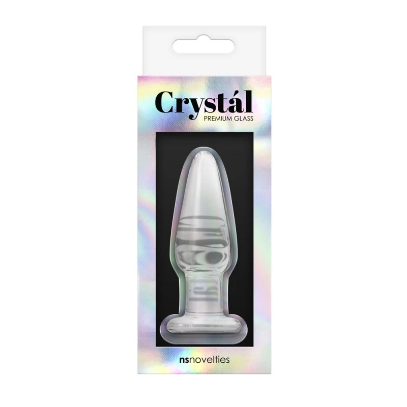 Nsnovelties Plug Anal En Verre Crystal Tapered Glass Small – Image 2