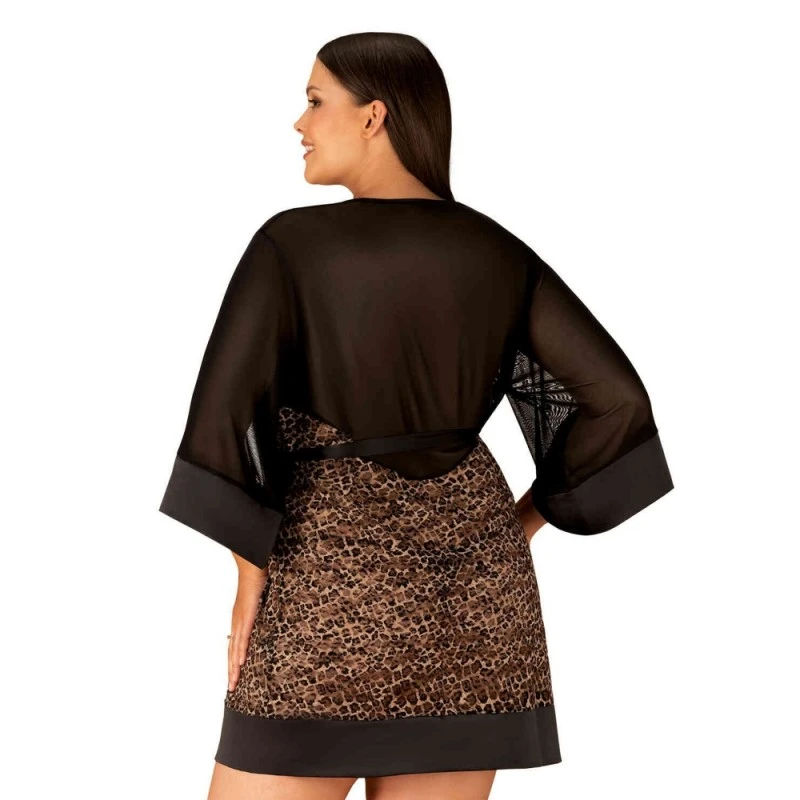 Obsessive Déshabillé Allunes Imprimé Léopard GT – Image 3