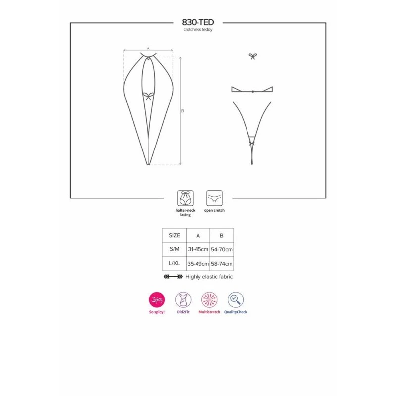 Obsessive Body Ouvert 830-TED-1 – Image 6