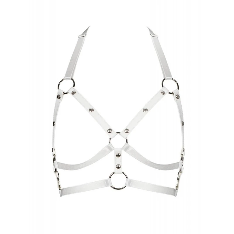 Obsessive Soutien-Gorge & Harnais A759 Blanc GT – Image 3