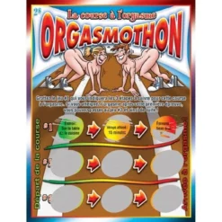 Ozze Jeu De Cartes à Gratter Orgasmothon La Course à L'Orgasme