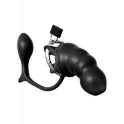 Pipedream Cage De Chasteté Avec Plug Anal Ass-Gasm Cock Blocker