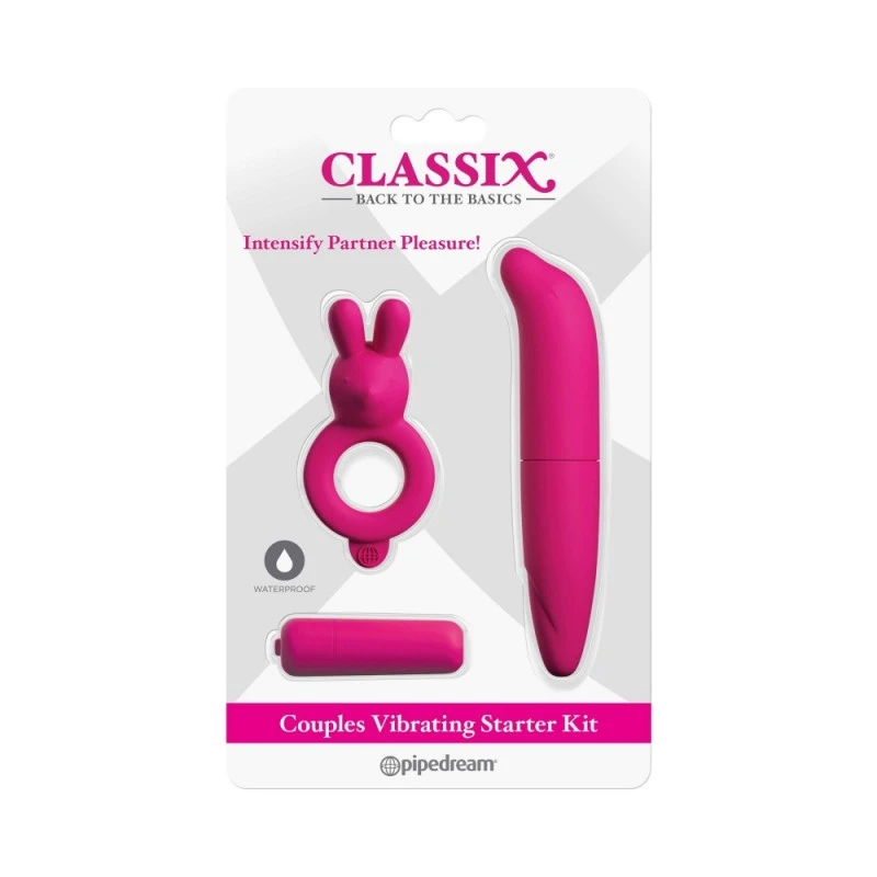 Pipedream Pack Pour Couple Classix Vibrating Starter Kit – Image 6