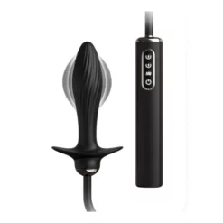 Pipedream Plug Anal Vibrant Gonflable Auto-Throb Elite Collection