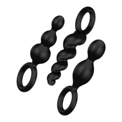 Kit 3 Satisfyer Plugs Anal Booty Call Noir