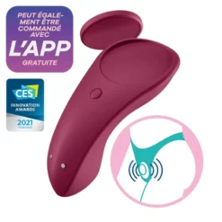 Culotte Vibrante Connectée Satisfyer Sexy Secret