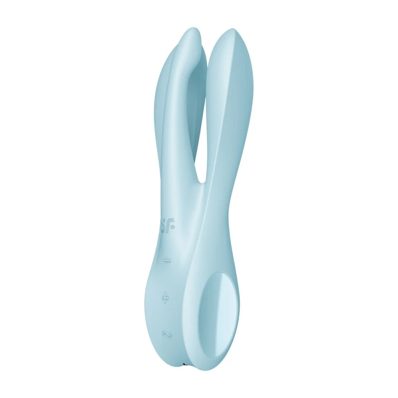 Satisfyer Threesome 1 Bleu Stimulateur Clitoridien – Image 2