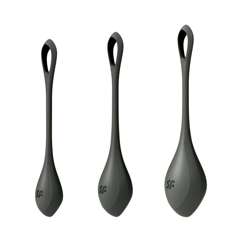 Satisfyer Balls Kit 3 Boules De Geisha Satisfyer Yoni Power 2 Noir