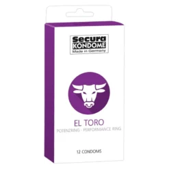 Secura Kondome Préservatifs El Toro Boîte De 12