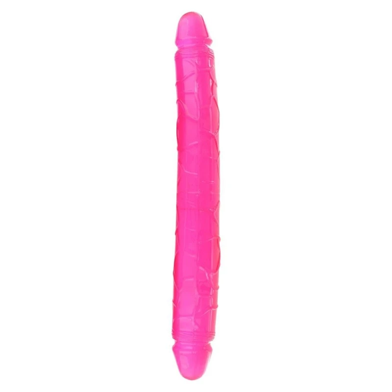 Seven Creations Double Dong Pink Clear Soft – Image 2