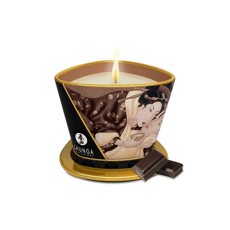 Shunga Chandelle Ă Massage Chocolat