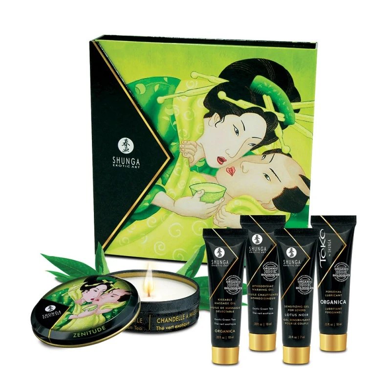 Shunga Kit Secrets De Geisha Organica Thé Vert Exotique