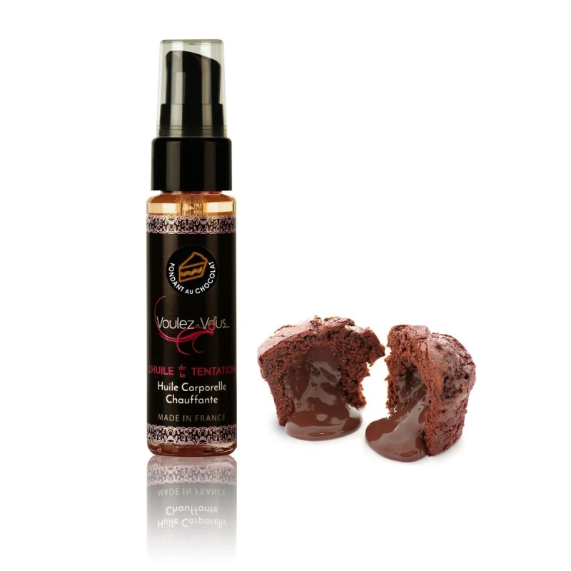 Voulez-Vous Huile Comestible & Chauffante Fondant Chocolat Huile De La Tentation